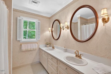 Pretty home on the golf course of Croasdaile Country Club in on Croasdaile Country Club in North Carolina - for sale on GolfHomes.com, golf home, golf lot