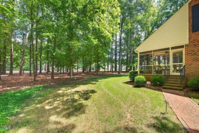 Pretty home on the golf course of Croasdaile Country Club in on Croasdaile Country Club in North Carolina - for sale on GolfHomes.com, golf home, golf lot