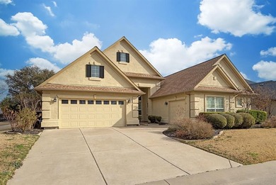Welcome home! This spacious Sonoma floor plan is nestled along a on Wildhorse Golf Club of Robson Ranch in Texas - for sale on GolfHomes.com, golf home, golf lot