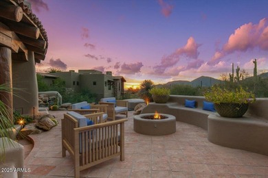 Stunning Southwest-Style Retreat in Desert Mountain with GOLF on Desert Mountain Golf Club - Renegade Course in Arizona - for sale on GolfHomes.com, golf home, golf lot