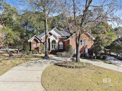 Welcome to this elegant 4-bedroom, 3.5-bathroom home with serene on Rock Creek Golf Club in Alabama - for sale on GolfHomes.com, golf home, golf lot