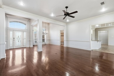 Experience stunning golf course views from this beautiful home on Centennial Valley Golf Course in Arkansas - for sale on GolfHomes.com, golf home, golf lot