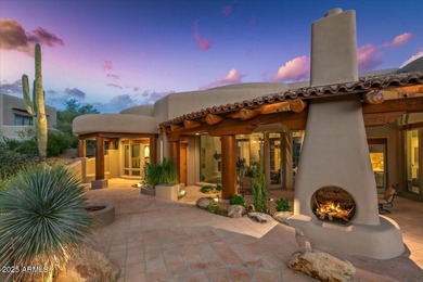 Stunning Southwest-Style Retreat in Desert Mountain with GOLF on Desert Mountain Golf Club - Renegade Course in Arizona - for sale on GolfHomes.com, golf home, golf lot