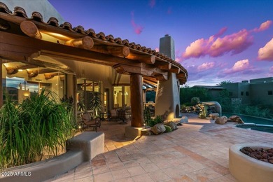 Stunning Southwest-Style Retreat in Desert Mountain with GOLF on Desert Mountain Golf Club - Renegade Course in Arizona - for sale on GolfHomes.com, golf home, golf lot