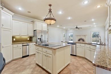 Experience stunning golf course views from this beautiful home on Centennial Valley Golf Course in Arkansas - for sale on GolfHomes.com, golf home, golf lot