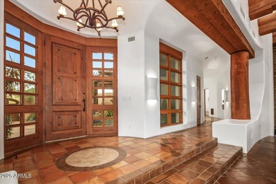 Stunning Southwest-Style Retreat in Desert Mountain with GOLF on Desert Mountain Golf Club - Renegade Course in Arizona - for sale on GolfHomes.com, golf home, golf lot