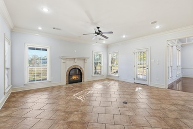 Experience stunning golf course views from this beautiful home on Centennial Valley Golf Course in Arkansas - for sale on GolfHomes.com, golf home, golf lot