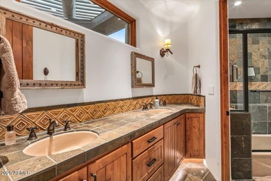 Stunning Southwest-Style Retreat in Desert Mountain with GOLF on Desert Mountain Golf Club - Renegade Course in Arizona - for sale on GolfHomes.com, golf home, golf lot