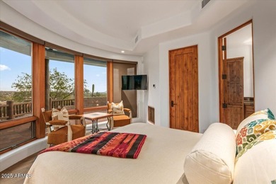 Stunning Southwest-Style Retreat in Desert Mountain with GOLF on Desert Mountain Golf Club - Renegade Course in Arizona - for sale on GolfHomes.com, golf home, golf lot