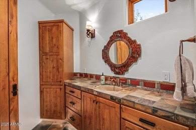 Stunning Southwest-Style Retreat in Desert Mountain with GOLF on Desert Mountain Golf Club - Renegade Course in Arizona - for sale on GolfHomes.com, golf home, golf lot