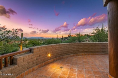 Stunning Southwest-Style Retreat in Desert Mountain with GOLF on Desert Mountain Golf Club - Renegade Course in Arizona - for sale on GolfHomes.com, golf home, golf lot
