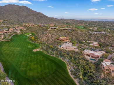 Stunning Southwest-Style Retreat in Desert Mountain with GOLF on Desert Mountain Golf Club - Renegade Course in Arizona - for sale on GolfHomes.com, golf home, golf lot