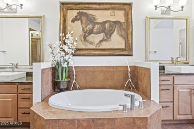 RARE 3-BEDROOM GEM IN CORRIENTE WITH STUNNING MOUNTAIN  POOL on Scottsdale Silverado Golf Club in Arizona - for sale on GolfHomes.com, golf home, golf lot