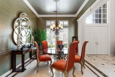 Stunning golf course home in the prestigious guard-gated Cliffs on Gleneagles Country Club in Texas - for sale on GolfHomes.com, golf home, golf lot