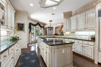 Stunning golf course home in the prestigious guard-gated Cliffs on Gleneagles Country Club in Texas - for sale on GolfHomes.com, golf home, golf lot