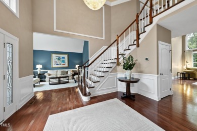Welcome to 9615 Clubvalley Way --a beautiful ALL Brick home on Brier Creek Country Club in North Carolina - for sale on GolfHomes.com, golf home, golf lot