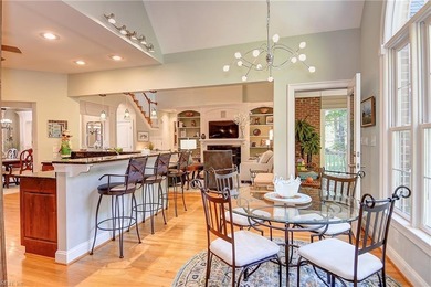 Discover effortless elegance in this custom brick home nestled on Riverfront Golf Club in Virginia - for sale on GolfHomes.com, golf home, golf lot