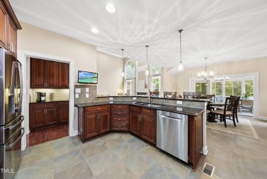 Welcome to 9615 Clubvalley Way --a beautiful ALL Brick home on Brier Creek Country Club in North Carolina - for sale on GolfHomes.com, golf home, golf lot