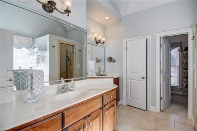 Discover effortless elegance in this custom brick home nestled on Riverfront Golf Club in Virginia - for sale on GolfHomes.com, golf home, golf lot