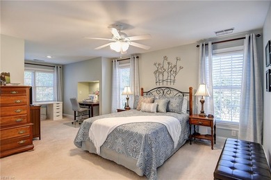 Discover effortless elegance in this custom brick home nestled on Riverfront Golf Club in Virginia - for sale on GolfHomes.com, golf home, golf lot