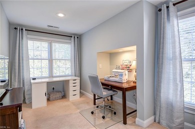 Discover effortless elegance in this custom brick home nestled on Riverfront Golf Club in Virginia - for sale on GolfHomes.com, golf home, golf lot