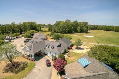 Discover effortless elegance in this custom brick home nestled on Riverfront Golf Club in Virginia - for sale on GolfHomes.com, golf home, golf lot