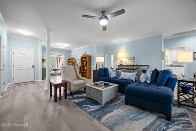 This all-brick ranch, 3-bedroom, 2-bathroom home has been on North Shore Country Club in North Carolina - for sale on GolfHomes.com, golf home, golf lot