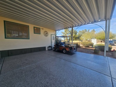 This Is Home Has View Of The 9 Hole Course & Mountain Views From on Viewpoint Golf Resort in Arizona - for sale on GolfHomes.com, golf home, golf lot