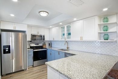 Beautifully updated 2 bedroom, 2 bath, 5th floor, furnished on Ocean Village Golf Course in Florida - for sale on GolfHomes.com, golf home, golf lot