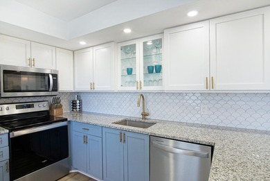 Beautifully updated 2 bedroom, 2 bath, 5th floor, furnished on Ocean Village Golf Course in Florida - for sale on GolfHomes.com, golf home, golf lot