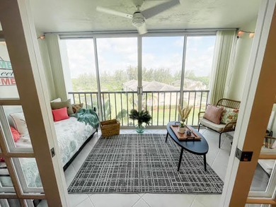 Beautifully updated 2 bedroom, 2 bath, 5th floor, furnished on Ocean Village Golf Course in Florida - for sale on GolfHomes.com, golf home, golf lot