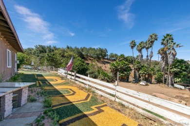 Rustic Ramona Ranch on 27 Acres Embrace wide-open country living on San Vicente Inn and Golf Club in California - for sale on GolfHomes.com, golf home, golf lot