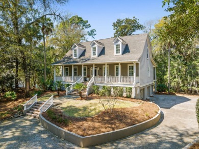 Classic, quintessential, and elegant Lowcountry style home on on The Seabrook Island Club in South Carolina - for sale on GolfHomes.com, golf home, golf lot