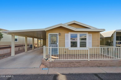 Welcome to this charming single-story manufactured home offering on Viewpoint Golf Resort in Arizona - for sale on GolfHomes.com, golf home, golf lot