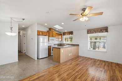Welcome to this charming single-story manufactured home offering on Viewpoint Golf Resort in Arizona - for sale on GolfHomes.com, golf home, golf lot