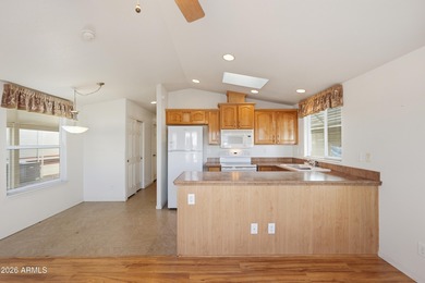 Welcome to this charming single-story manufactured home offering on Viewpoint Golf Resort in Arizona - for sale on GolfHomes.com, golf home, golf lot