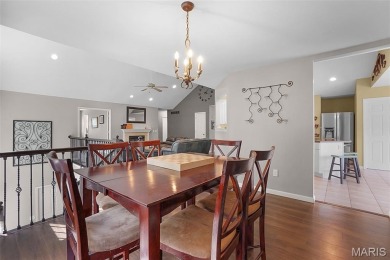 This atrium ranch sits on a premium cul-de-sac lot backing to on Bear Creek Golf Club in Missouri - for sale on GolfHomes.com, golf home, golf lot