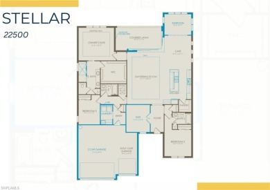 This stunning Stellar Home Plan with breathtaking, picturesque on Valencia Golf and Country Club in Florida - for sale on GolfHomes.com, golf home, golf lot