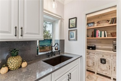 This stunning residence blends timeless European elegance with on Oak Grove Island Golf and Country Club in Georgia - for sale on GolfHomes.com, golf home, golf lot