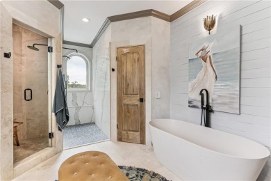 This stunning residence blends timeless European elegance with on Oak Grove Island Golf and Country Club in Georgia - for sale on GolfHomes.com, golf home, golf lot