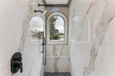 This stunning residence blends timeless European elegance with on Oak Grove Island Golf and Country Club in Georgia - for sale on GolfHomes.com, golf home, golf lot