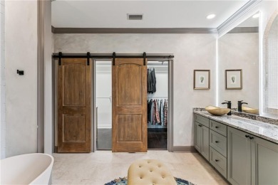 This stunning residence blends timeless European elegance with on Oak Grove Island Golf and Country Club in Georgia - for sale on GolfHomes.com, golf home, golf lot