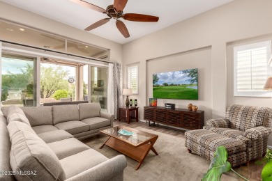 Step into refined desert living in this beautifully upgraded on Quail Creek Country Club  in Arizona - for sale on GolfHomes.com, golf home, golf lot