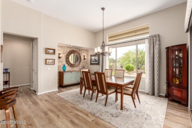 Step into refined desert living in this beautifully upgraded on Quail Creek Country Club  in Arizona - for sale on GolfHomes.com, golf home, golf lot