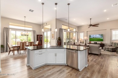 Step into refined desert living in this beautifully upgraded on Quail Creek Country Club  in Arizona - for sale on GolfHomes.com, golf home, golf lot