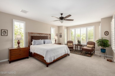 Step into refined desert living in this beautifully upgraded on Quail Creek Country Club  in Arizona - for sale on GolfHomes.com, golf home, golf lot