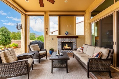 Step into refined desert living in this beautifully upgraded on Quail Creek Country Club  in Arizona - for sale on GolfHomes.com, golf home, golf lot