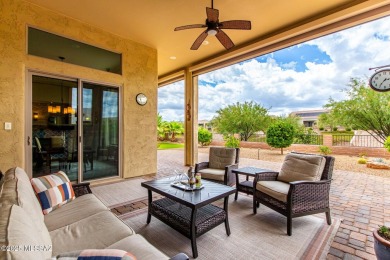 Step into refined desert living in this beautifully upgraded on Quail Creek Country Club  in Arizona - for sale on GolfHomes.com, golf home, golf lot
