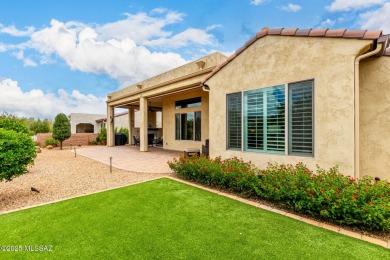 Step into refined desert living in this beautifully upgraded on Quail Creek Country Club  in Arizona - for sale on GolfHomes.com, golf home, golf lot