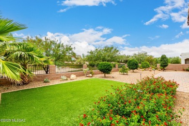 Step into refined desert living in this beautifully upgraded on Quail Creek Country Club  in Arizona - for sale on GolfHomes.com, golf home, golf lot